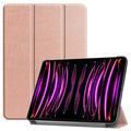 iPad Air 13 (2024) Tri-Fold Series Smart Foliofodral - Roséguld