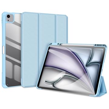 iPad Air 13 (2024) Dux Ducis Toby Tri-Fold Smart Foliofodral - Baby Blå