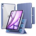 iPad Air 13 (2024) ESR Rebound Hybrid Tri-Fold Folio Fodral - Lavendel