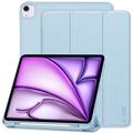 iPad Air 13 (2024) Tech-Protect SmartCase Pen Tri-Fold Folio Fodral - Sky Blå