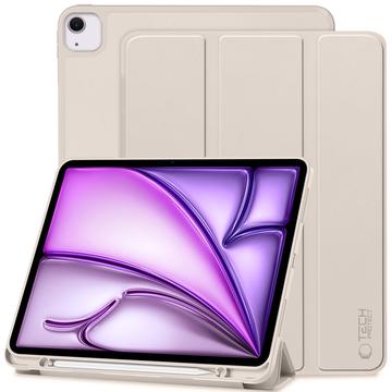 iPad Air 13 (2024) Tech-Protect SmartCase Pen Tri-Fold Folio Fodral - Starlight