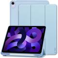 iPad Air 2020/2022/2024 Tech-Protect SmartCase Pen Tri-Fold Folio Fodral - Himmelblå