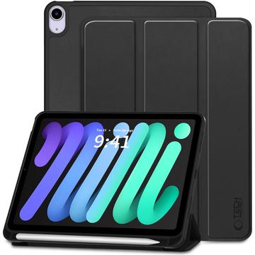 iPad Mini 2021/2024 Tech-Protect SmartCase Pen Tri-Fold Folio Fodral - Svart