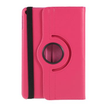 iPad Mini (2019) 360 Roterande Foliofodral - Varm Rosa