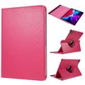 iPad Pro 13 (2024) 360 Roterande Foliofodral - Varm Rosa