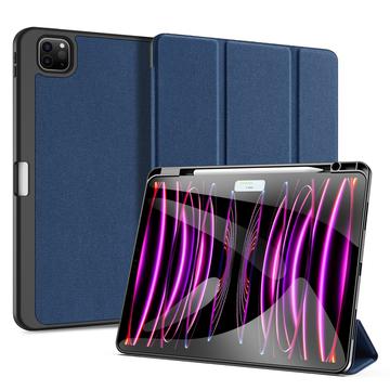 iPad Pro 13 (2024) Dux Ducis Domo Tri-Fold Smart Foliofodral - Blå