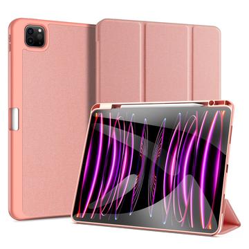 iPad Pro 13 (2024) Dux Ducis Domo Tri-Fold Smart Foliofodral - Rosa