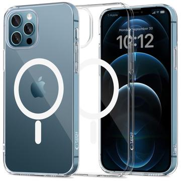 iPhone 12/12 Pro Tech-Protect FlexAir Magnetiskt TPU-Skal - Klar