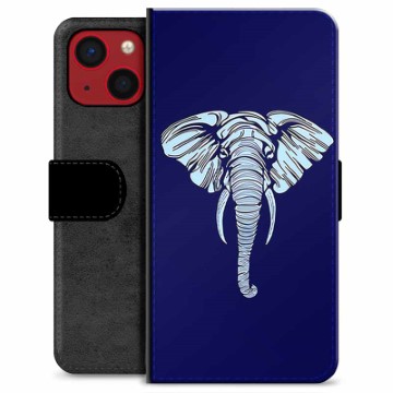 iPhone 13 Mini Premium Plånboksfodral - Elefant