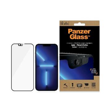 iPhone 13 Pro Max PanzerGlass Case Friendly CamSlider Skärmskydd - 9H - Svart Kant