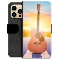 iPhone 13 Pro Max Premium Plånboksfodral - Gitarr