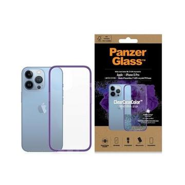 iPhone 13 Pro PanzerGlass ClearCase Antibakteriellt Skal - Lila / Klar