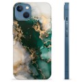 iPhone 13 TPU-Skal - Jade Marmor