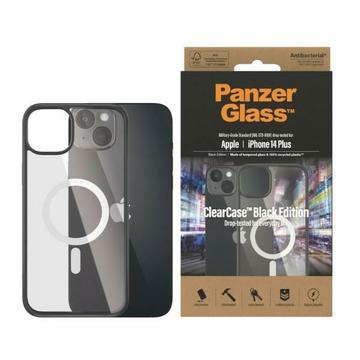 iPhone 14 Plus/15 Plus PanzerGlass ClearCase MagSafe Antibakteriellt Skal - Svart / Klar