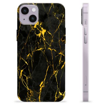 iPhone 14 Plus TPU-Skal - Gyllene Granit