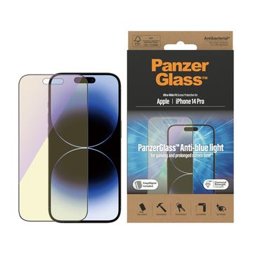 iPhone 14 Pro PanzerGlass Ultra-Wide Fit Anti-Blue Light EasyAligner Skärmskydd - 9H