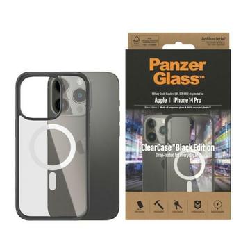 iPhone 14 Pro PanzerGlass ClearCase MagSafe Antibakteriellt Skal - Svart / Klar