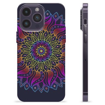 iPhone 14 Pro Max TPU-Skal - Färgrik Mandala