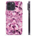 iPhone 14 Pro Max TPU-Skal - Rosa Kristall