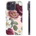 iPhone 14 Pro Max TPU-Skal - Romantiska Blommor