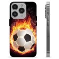 iPhone 14 Pro TPU-Skal - Fotbollsflamma