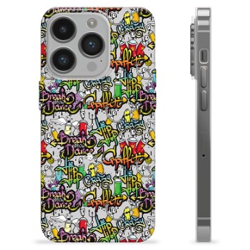 iPhone 14 Pro TPU-Skal - Graffiti