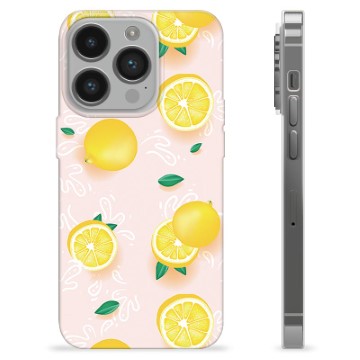 iPhone 14 Pro TPU-Skal - Citronmönster