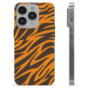 iPhone 14 Pro TPU-Skal - Tiger