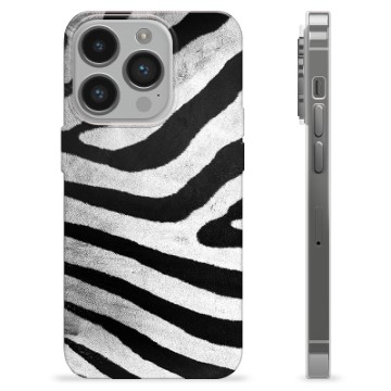 iPhone 14 Pro TPU-Skal - Zebra