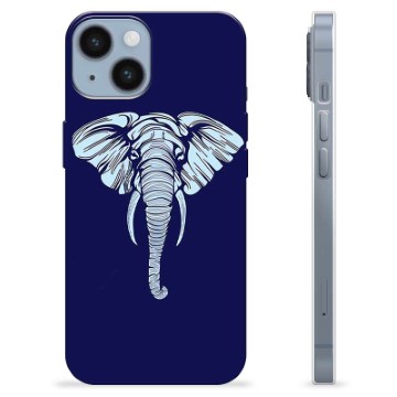 iPhone 14 TPU-Skal - Elefant