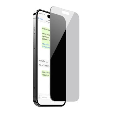 iPhone 15/16 Puro Privacy skärmskydd av härdat glas 9H - Anti-spion