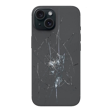 iPhone 15 Bakskal Reparation - Endast Glas