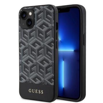 iPhone 15 Guess G Cube Mag fodral - Svart