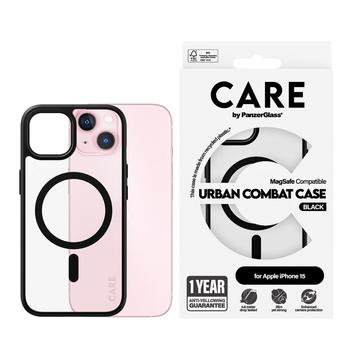 iPhone 15 PanzerGlass Care Urban Combat Skal - MagSafe-kompatibelt