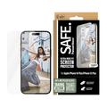 iPhone 15 Plus/16 Plus PanzerGlass Safe Ultra-Wide Fit skärmskydd av härdat glas - 9H - Klar