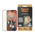 iPhone 15 Plus PanzerGlass EyeCare Ultra-Wide Fit EasyAligner skärmskydd av härdat glas - svart kant