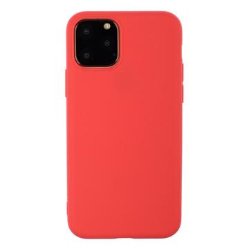 iPhone 15 Pro Anti-Fingeravtryck Matt TPU-skal - Röd