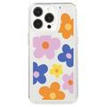 iPhone 15 Pro Fashion TPU-skal - färgglada blommor