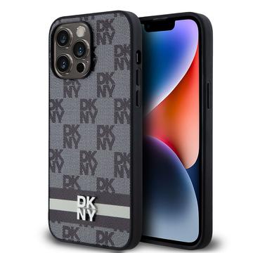 iPhone 15 Pro Max DKNY Rutigt Mönster och Rand Skal