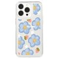 iPhone 15 Pro Max Fashion TPU-skal - Blommor / Jordgubbar