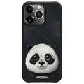 iPhone 15 Pro Max Nimmy Friends Big Eyed Pet 2.0 Panda Skal - Svart