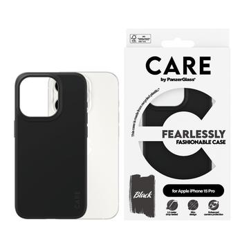 iPhone 15 Pro PanzerGlass Care Fearlessly Fashionable Skal - Svart