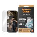 iPhone 15 Pro PanzerGlass Matrix D3O UWF-skärmskydd med AlignerKit - Svart Kant