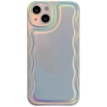 iPhone 15 Radiant Wavy Laser Aurora Fodral