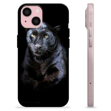 iPhone 15 TPU-Skal - Svart Panter