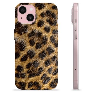 iPhone 15 TPU-Skal - Leopard