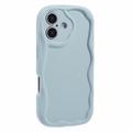 iPhone 16 Candy Color Wavy TPU-Skal