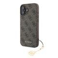 iPhone 16 Guess 4G Charms Collection Hybrid Skal