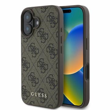 iPhone 16 Guess 4G Metal Gold Logo Hybridskal