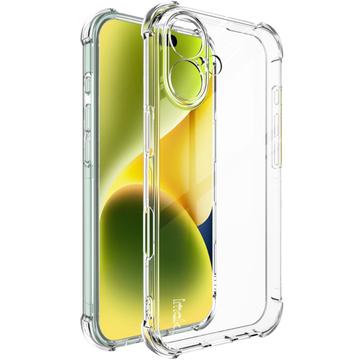 iPhone 16 Imak Drop-Proof TPU-skal - Genomskinlig